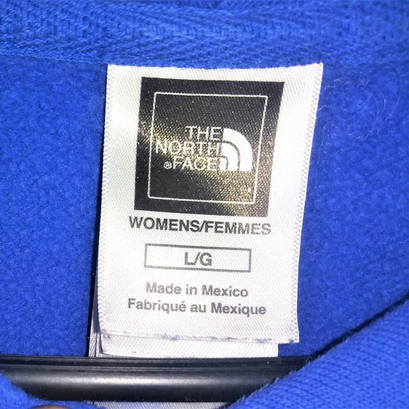 The North Face blue/blue hoodie - Picture 4 of 5